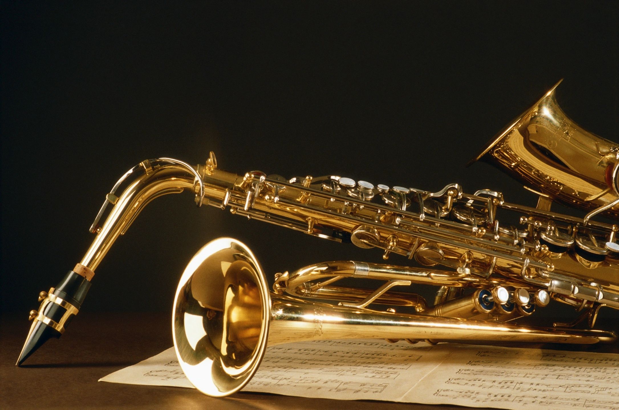 saxophone and trumpet